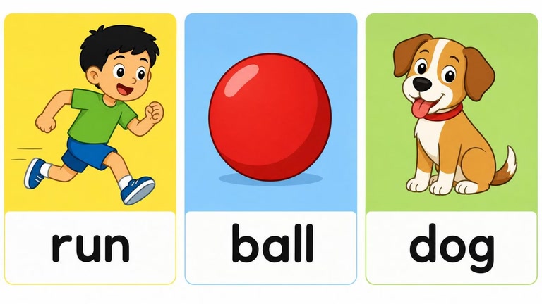 Action-Object Sentence Building
