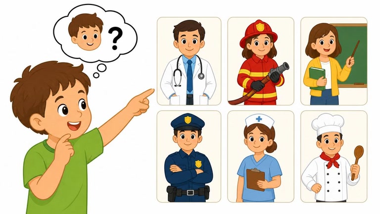 Who Questions: People and Professions