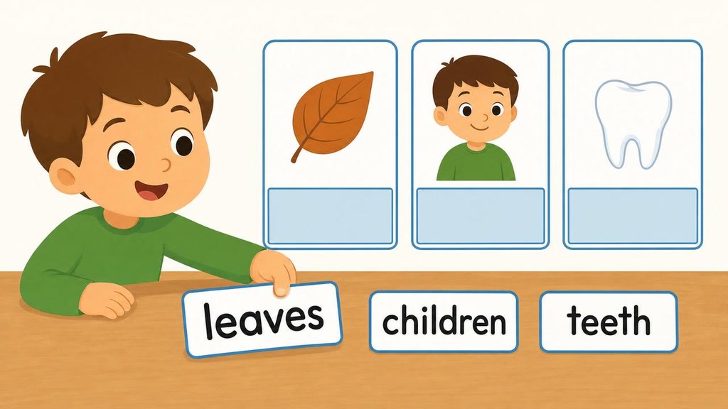 Grammar Fill-Ins: Irregular Plurals