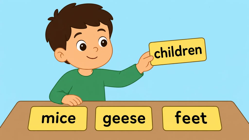 Grammar Fill-Ins: Irregular Plurals