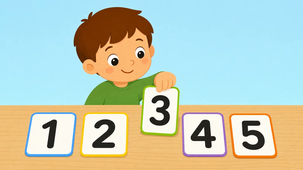 Numeral Selection: 1-5