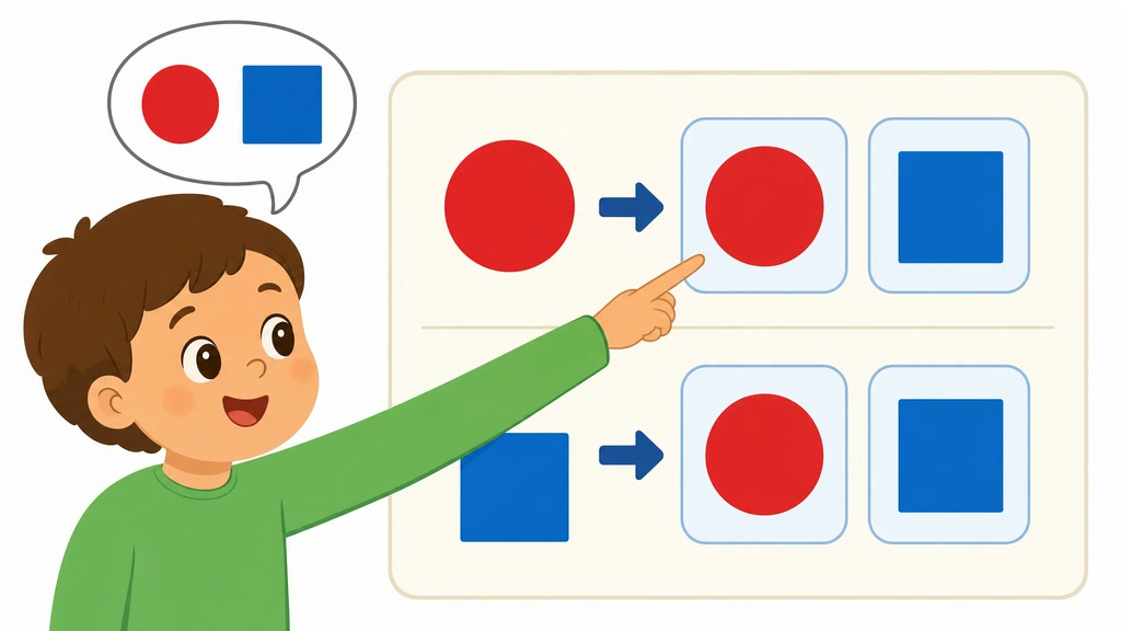 Picture-to-Spoken-Adjective Matching: Shapes