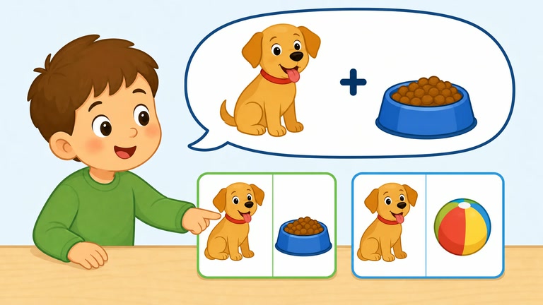 Two-Part Answers: Fruit, Actions, and Household