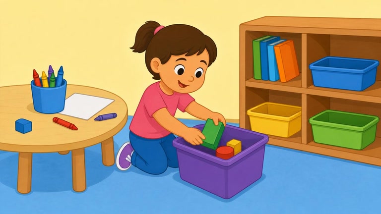 Clean-Up Routine: Materials and Places