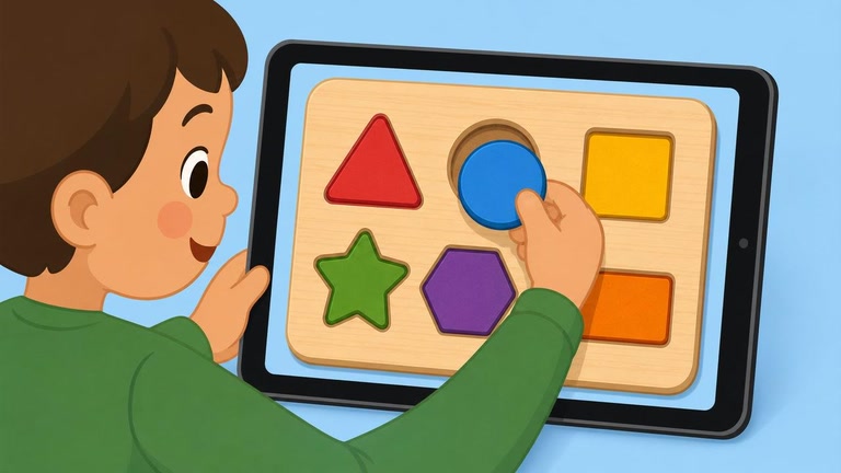 [replace] Shape Sorter Play