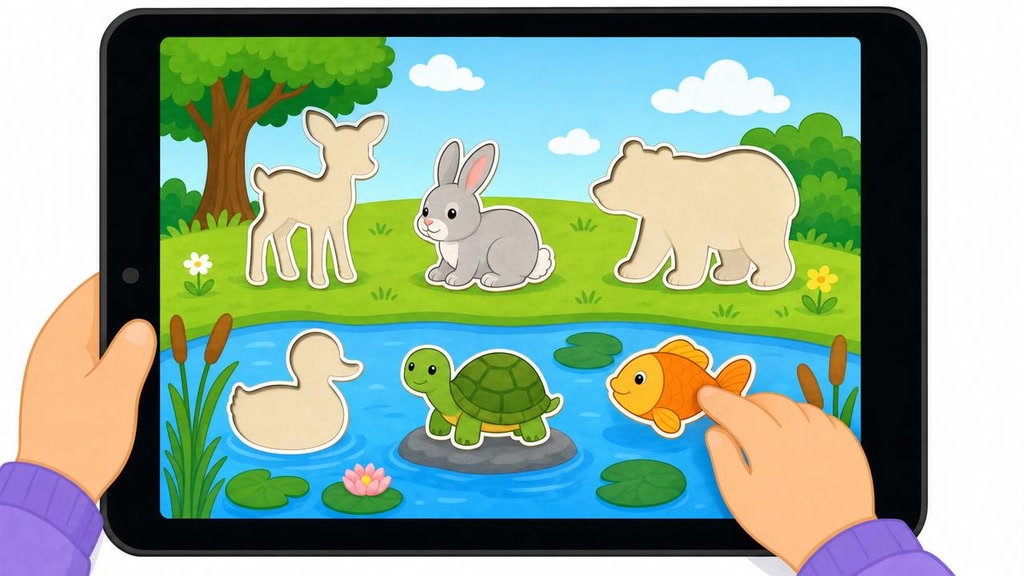 Puzzle Play: Animals and Nature