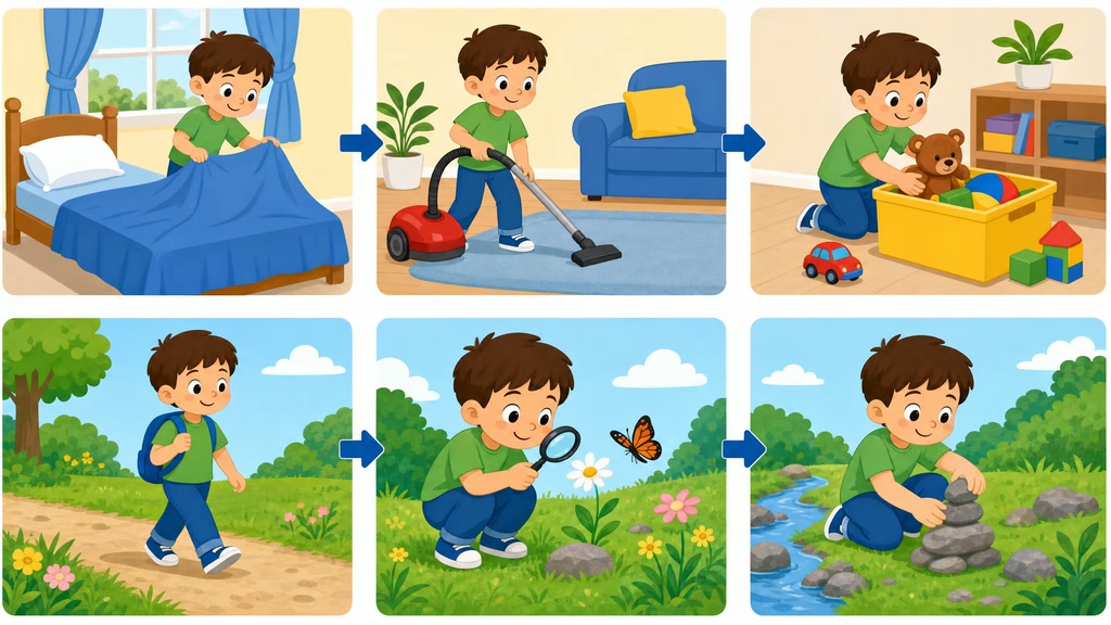 Play Sequences: Household and Nature