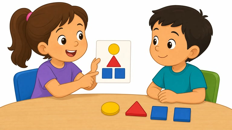 Giving Play Directions: Shapes
