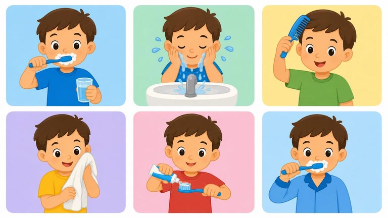 Grooming Routine Sequence
