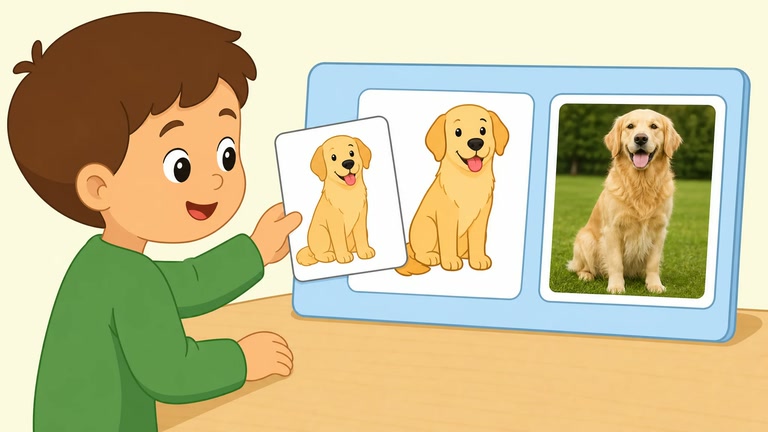 Non-Identical Matching: Illustrations to Photos