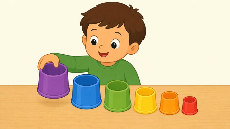 Size Ordering: Nesting Cups