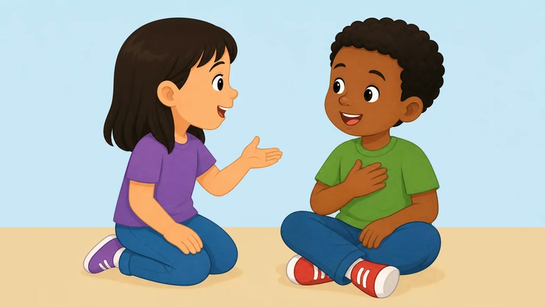 Social Response: Smile and Gestures
