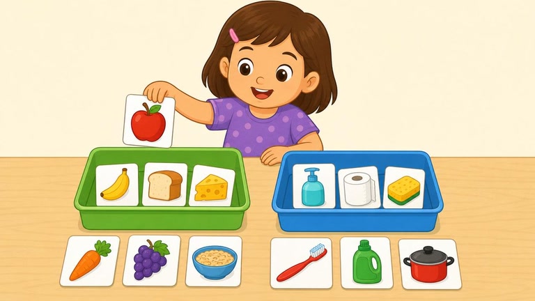 Sorting: Food and Not Food