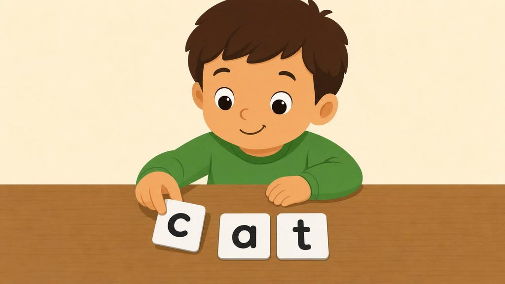 Dictated CVC Word Building: Animals and Household