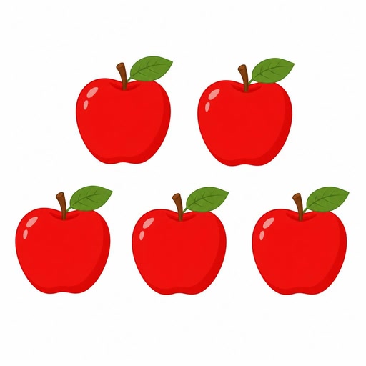 One-to-One Counting: Fruit, Household, and Nature