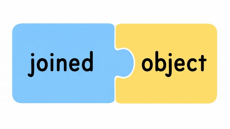 Sentence Building: Joined Object Phrases
