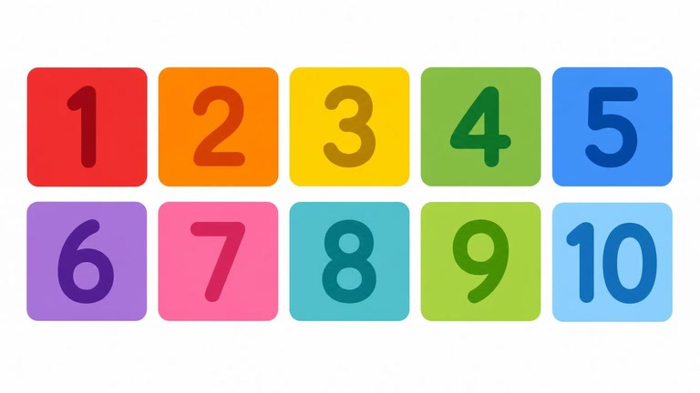 Numeral Sequence Ordering and Continuation: 1-15