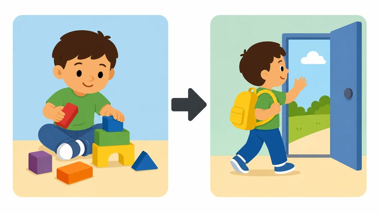 Picture Schedule Transitions