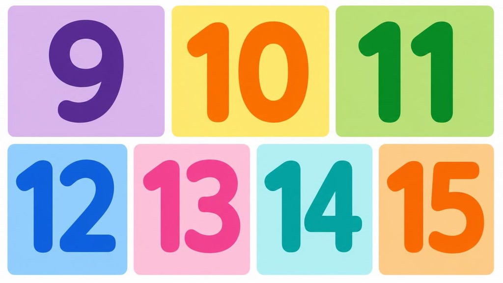 Listener Response: Numerals 9-15