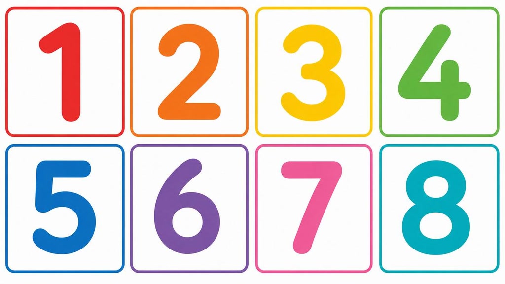 Listener Response: Numerals 1-8