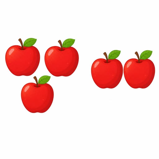 Quantity Comparison: Fruit Groups