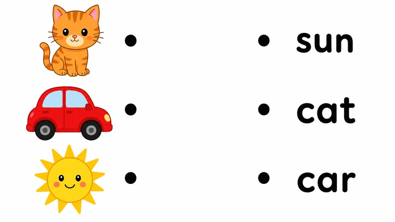 Word-Picture Matching: Everyday Words