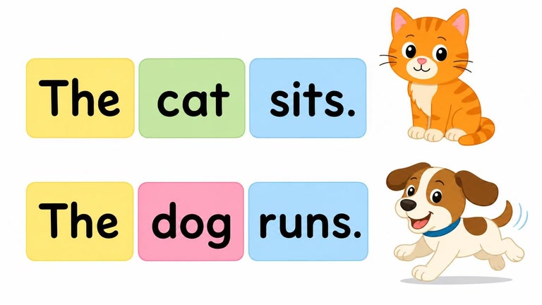 Sentence Building: Word Order