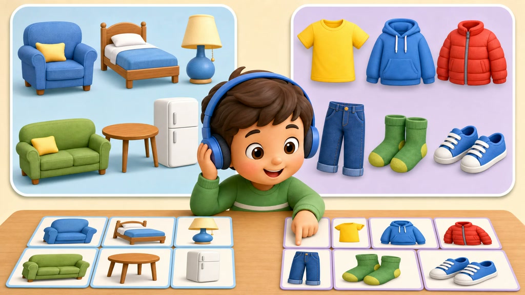 Listen and Respond: Household and Clothing